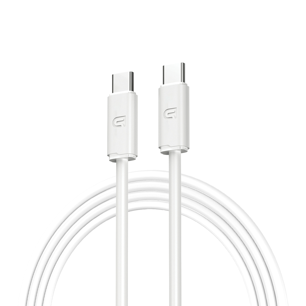 Дата кабель USB-C to USB-C 1.2m TPE 60W white Armorstandart (ARM75872)