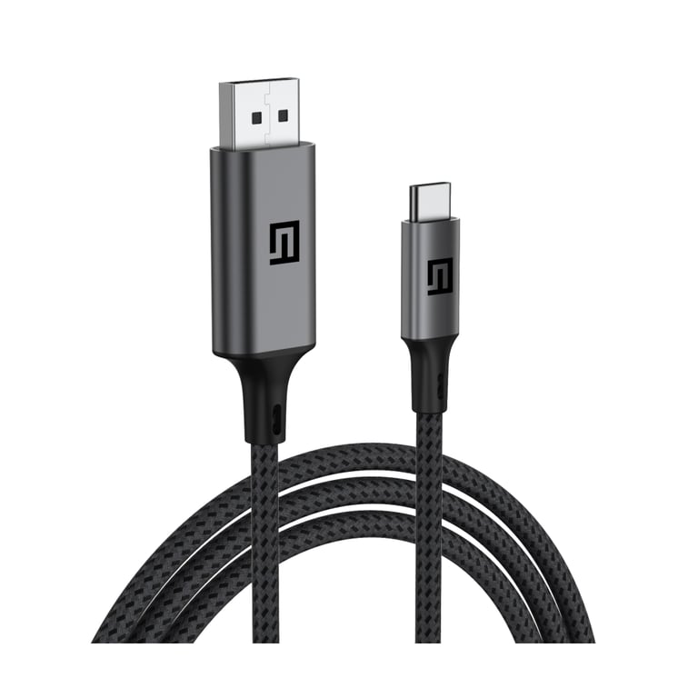 Кабель мультимедійний USB-C to DisplayPort M 2.0m 4K60Hz black Armorstandart (ARM76892) - фото 1