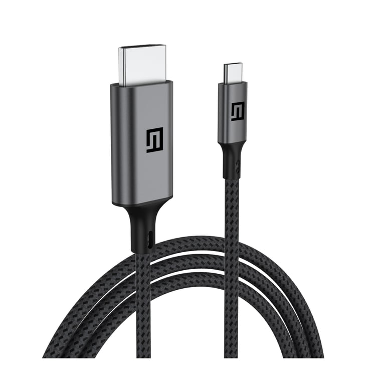 Кабель мультимедійний USB-C to HDMI M 2.0m 4K60Hz black Armorstandart (ARM76891) - фото 1