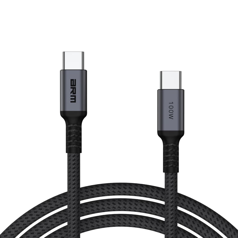 Дата кабель USB-C to USB-C 2.0m PD 100W black-grey Armorstandart (ARM69371) - фото 1