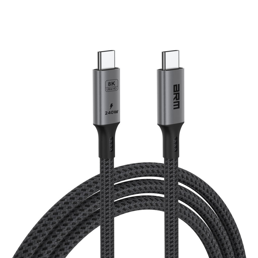Дата кабель USB-C to USB-C 1.0m USB4 40Gbps 240W 8K60Hz black Armorstandart (ARM81921)