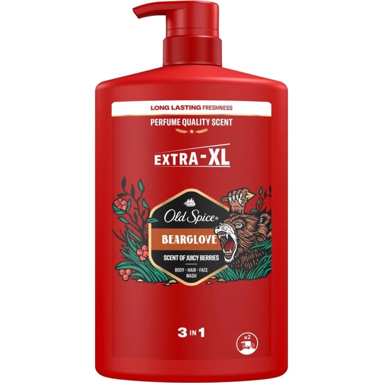Гель для душу Old Spice Bearglove 1000 мл (8700216610933) - фото 1