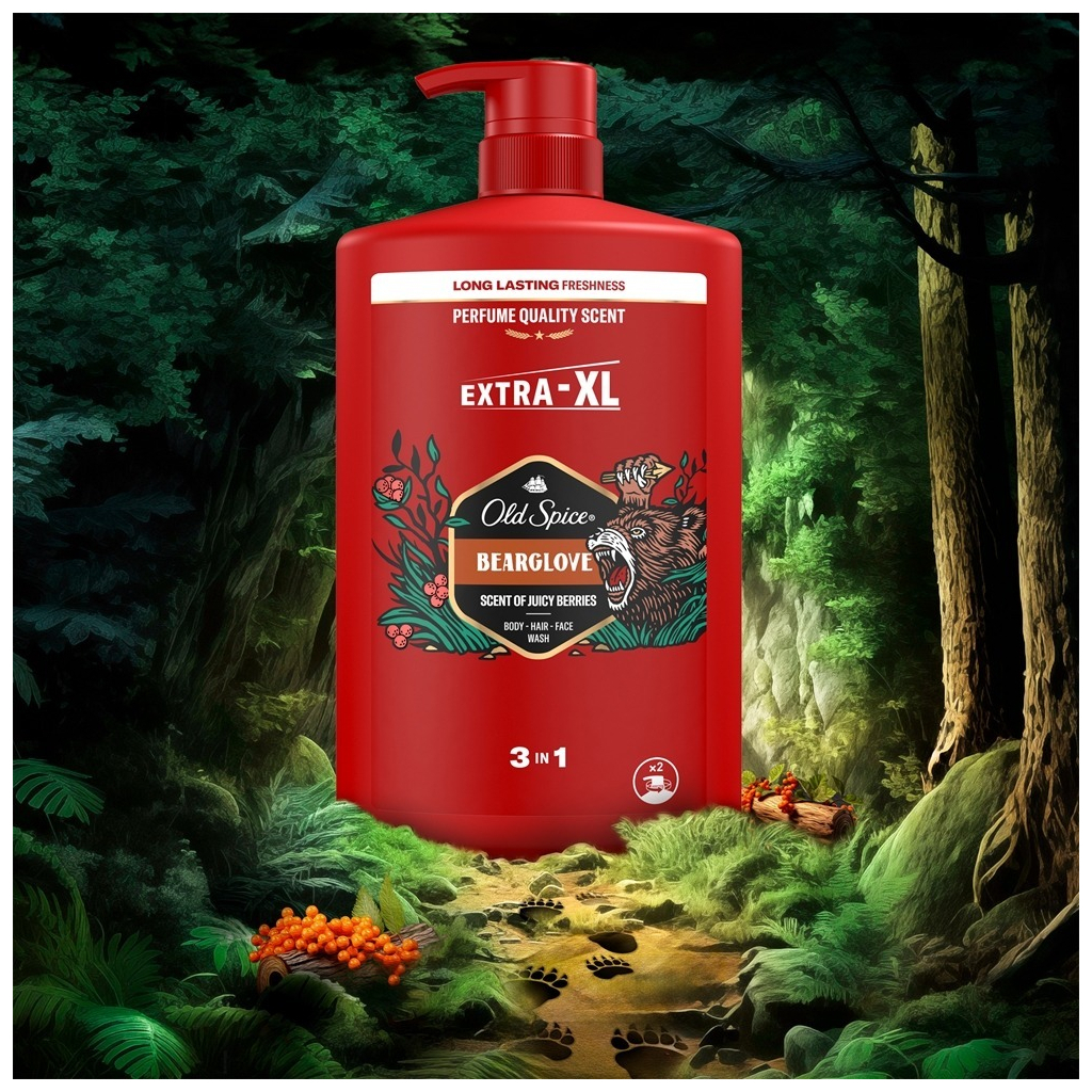 Гель для душу Old Spice Bearglove 1000 мл (8700216610933) - фото 11 Гель для душу Old Spice Bearglove 1000 мл (8700216610933) - фото 11