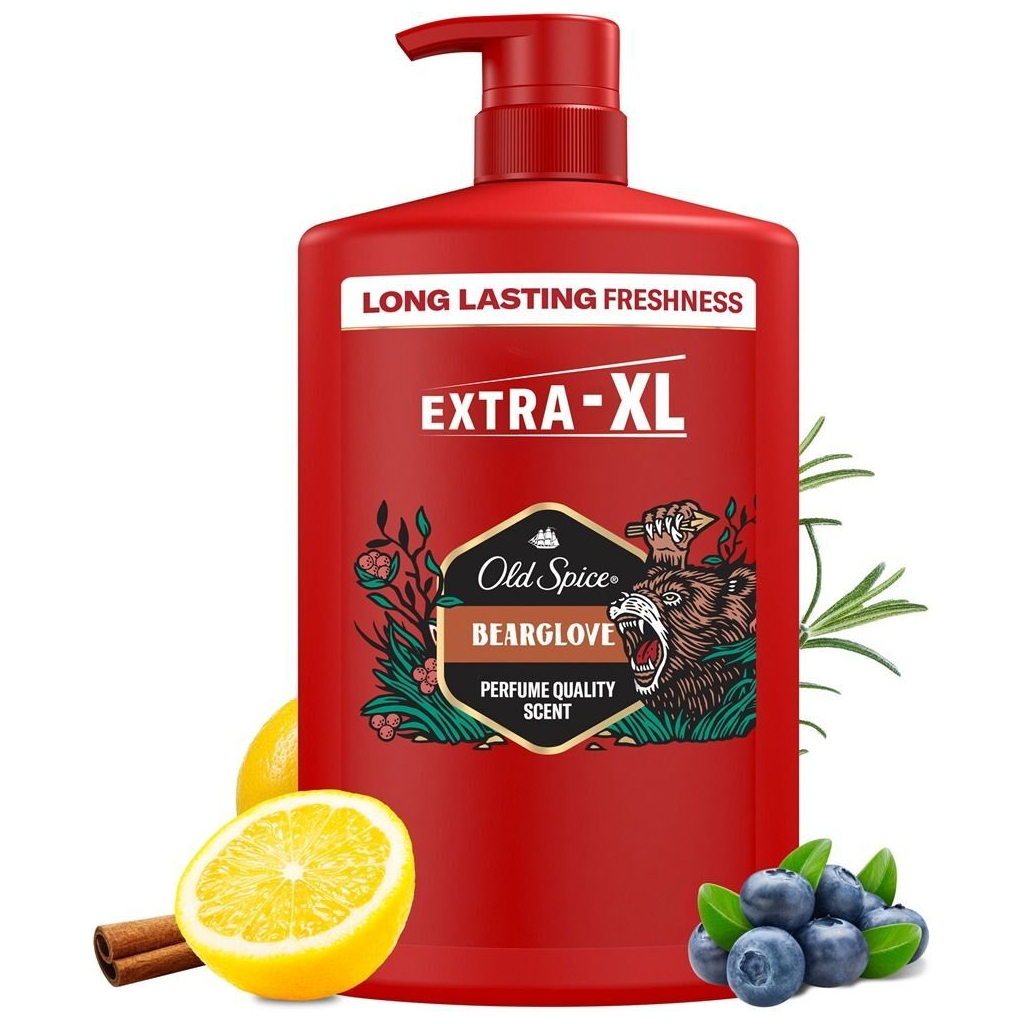 Гель для душу Old Spice Bearglove 1000 мл (8700216610933) - фото 2 Гель для душу Old Spice Bearglove 1000 мл (8700216610933) - фото 2