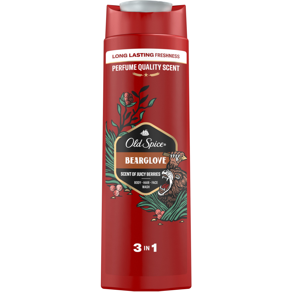 Гель для душу Old Spice Bearglove 400 мл (8001090533869) - фото 1