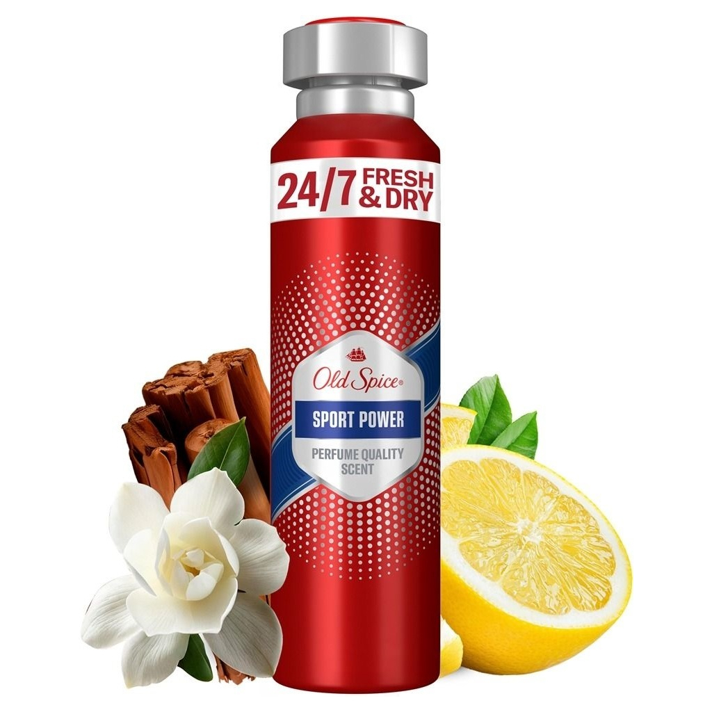 Антиперспірант Old Spice Sport Power 150 мл (8700216639279) - фото 2 Антиперспірант Old Spice Sport Power 150 мл (8700216639279) - фото 2