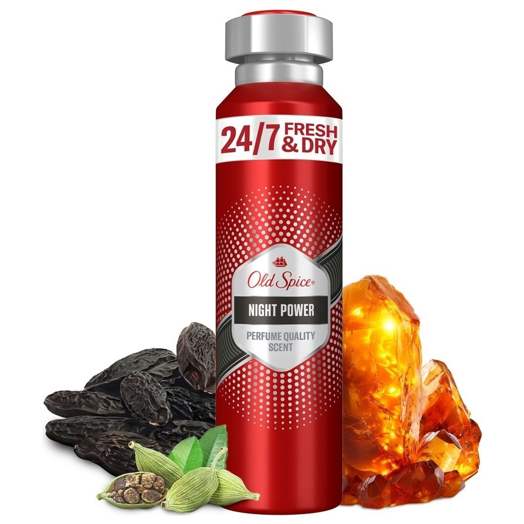 Антиперспірант Old Spice Night Power 150 мл (8700216639309) - фото 2 Антиперспірант Old Spice Night Power 150 мл (8700216639309) - фото 2