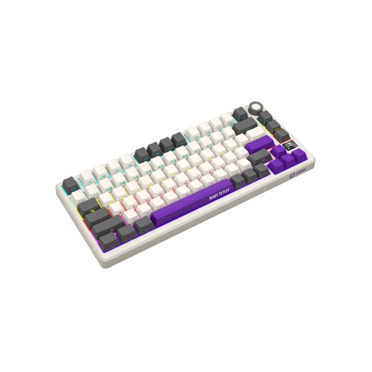 Клавіатура Lorgar KBP7075W Pro RGB Wireless/Bluetooth/USB UA Beige (LRG-KBP7075W-RT-US) - фото 2