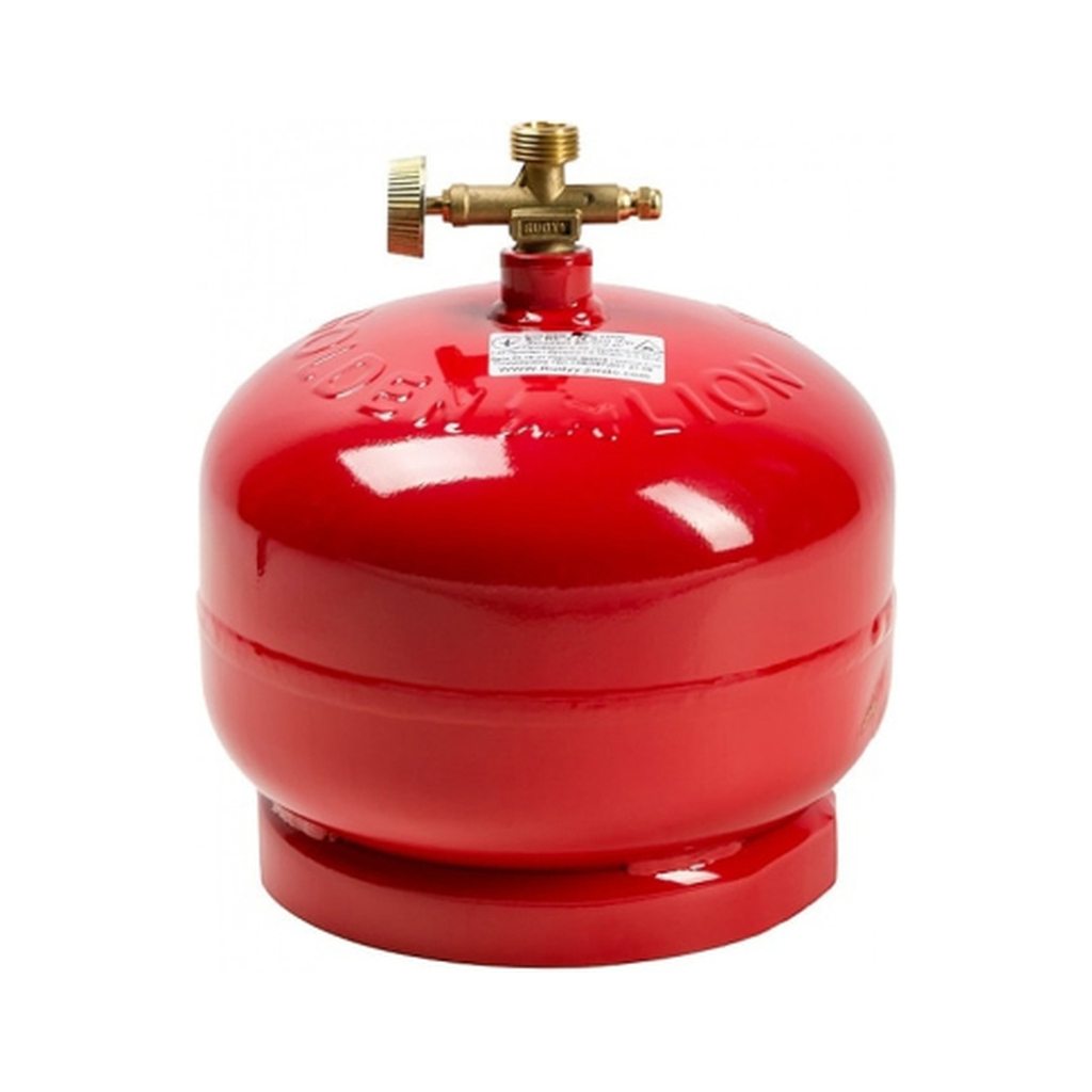 Побутовий газовий балон Voltronic ПРОПАН 2кг (4,8л) + пальник 20448 Red (GBR-2k-48L) Побутовий газовий балон Voltronic ПРОПАН 2кг (4,8л) + пальник 20448 Red (GBR-2k-48L)