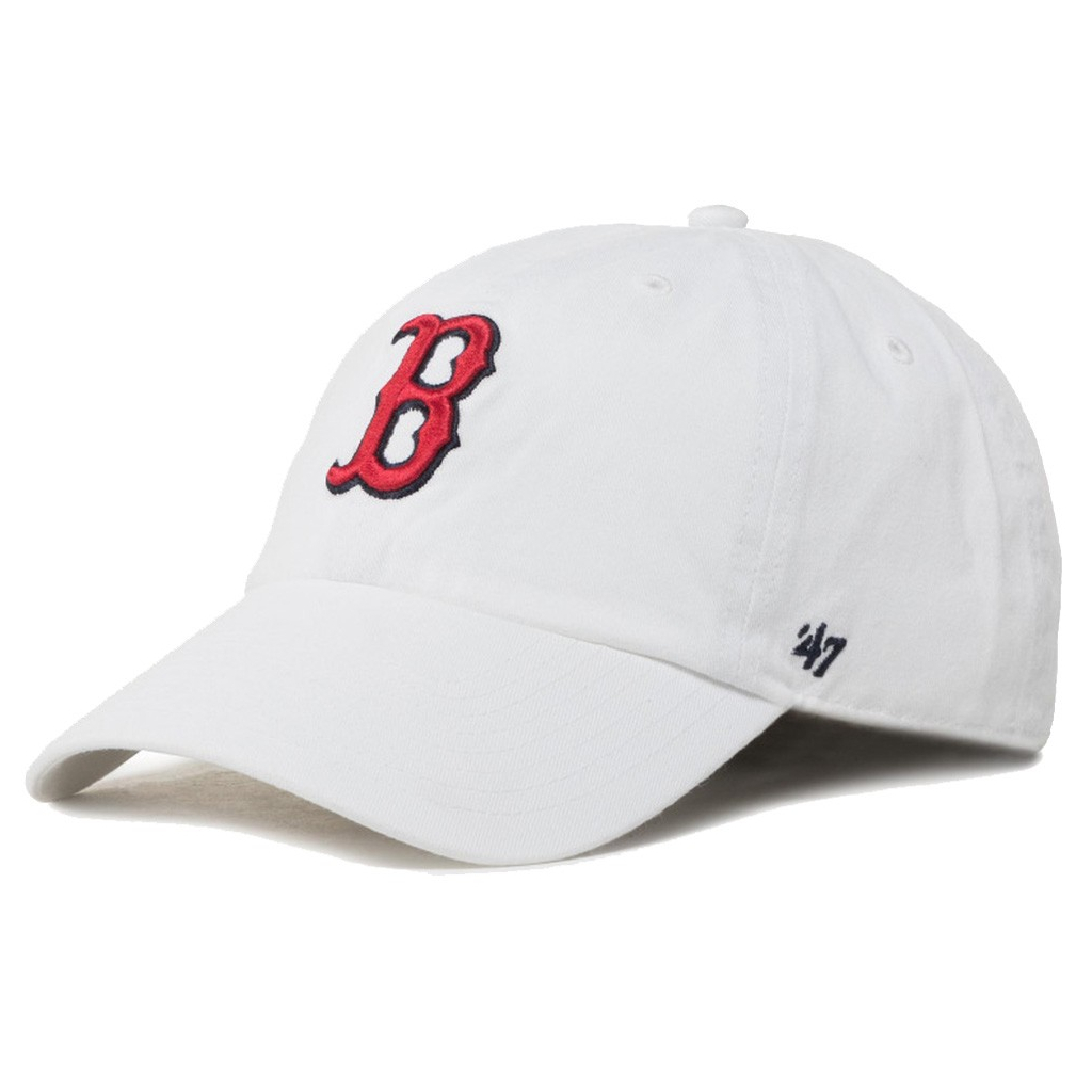 Кепка 47 Brand CLEAN UP RED SOX B-RGW02GWS-WH білий (673106945317) - фото 1