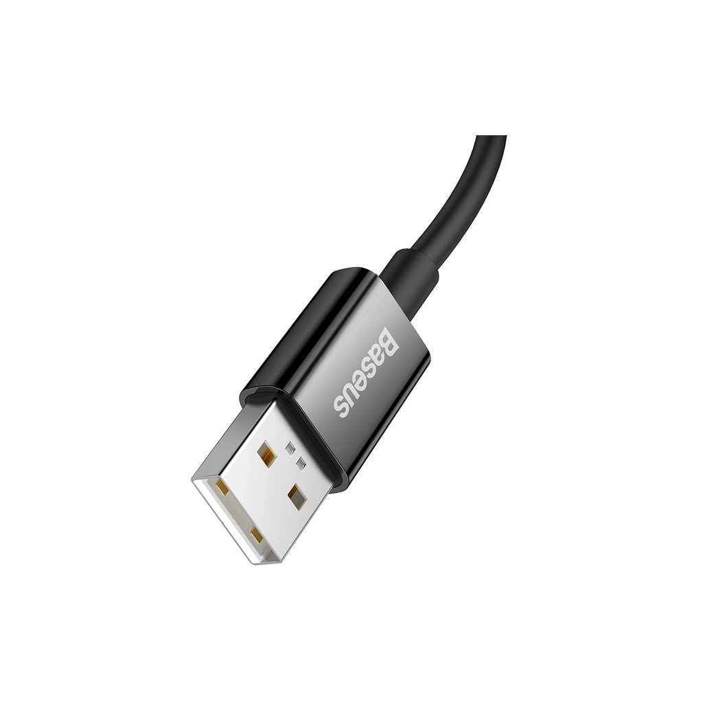 Дата кабель USB 2.0 AM to USB-C 1.0m Superior Fast Charging 60W black Baseus (CAYS000901) - фото 3 Дата кабель USB 2.0 AM to USB-C 1.0m Superior Fast Charging 60W black Baseus (CAYS000901) - фото 3