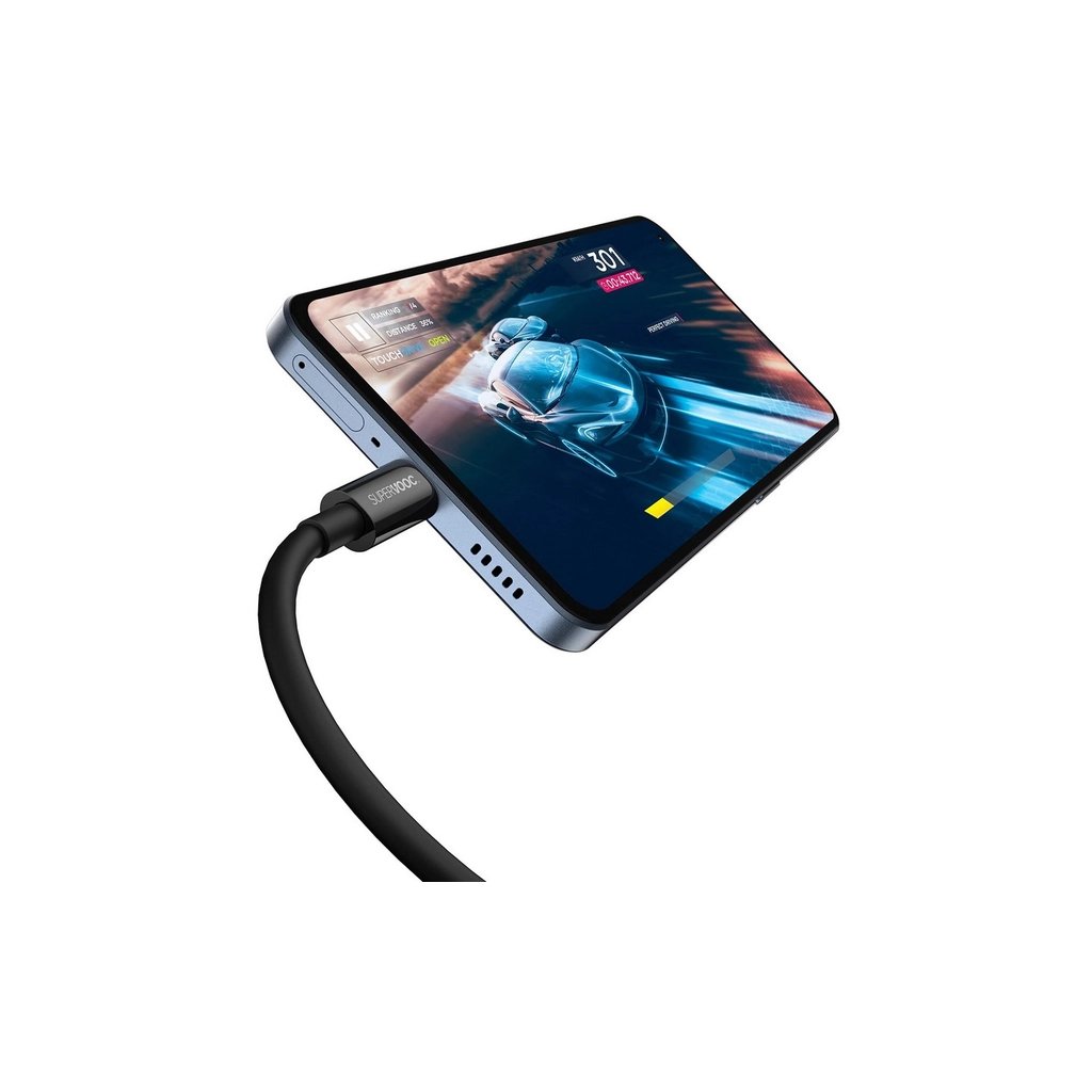 Дата кабель USB 2.0 AM to USB-C 1.0m Superior Fast Charging 60W black Baseus (CAYS000901) - фото 4 Дата кабель USB 2.0 AM to USB-C 1.0m Superior Fast Charging 60W black Baseus (CAYS000901) - фото 4