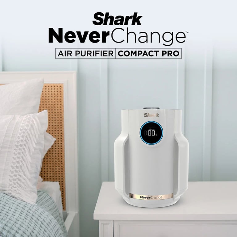 Очисник повітря Shark NeverChange5 Air Purifier Compact Pro (HP072EU) - фото 3
