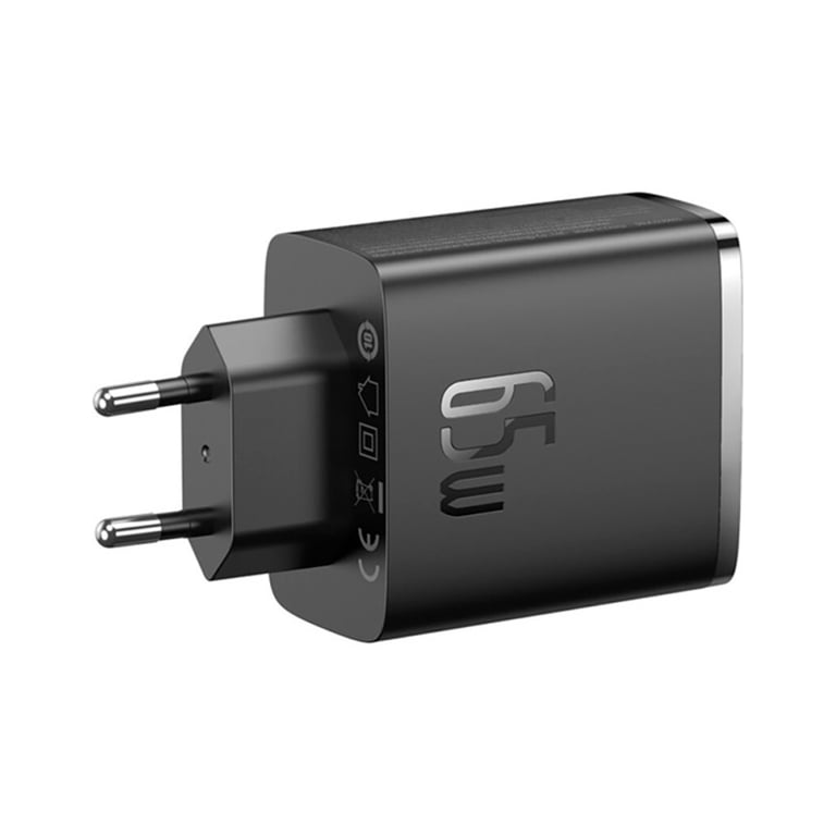Зарядний пристрій Baseus Cube Pro Fast Charger 2C+U 65W black (P10152301113-00) - фото 6