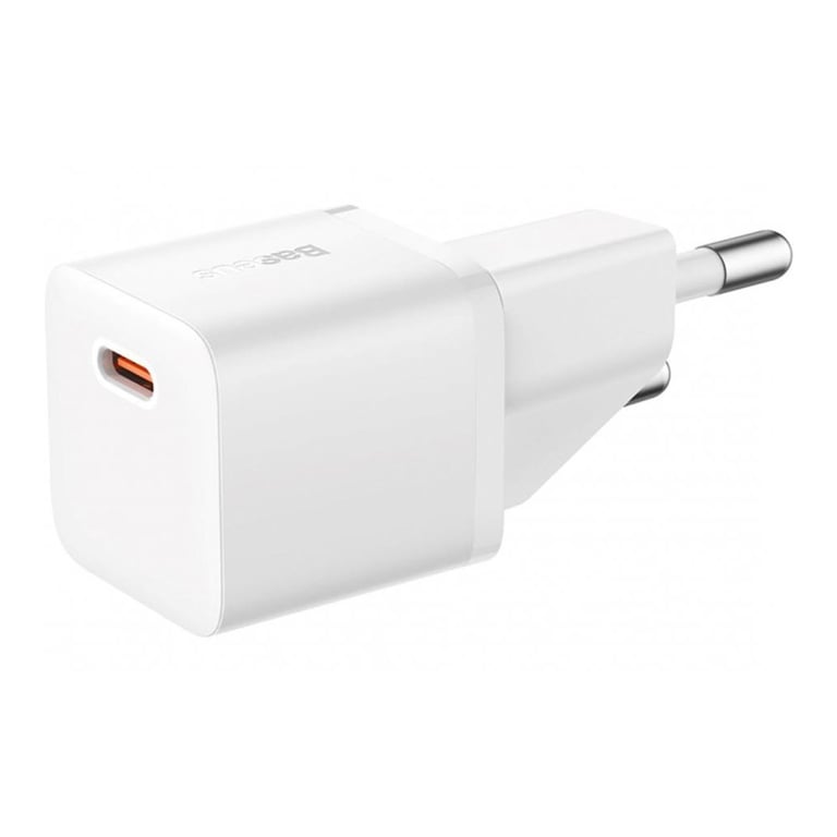 Зарядний пристрій Baseus GaN5 Fast Charger USB-C 20W white (CCGN050102) - фото 2