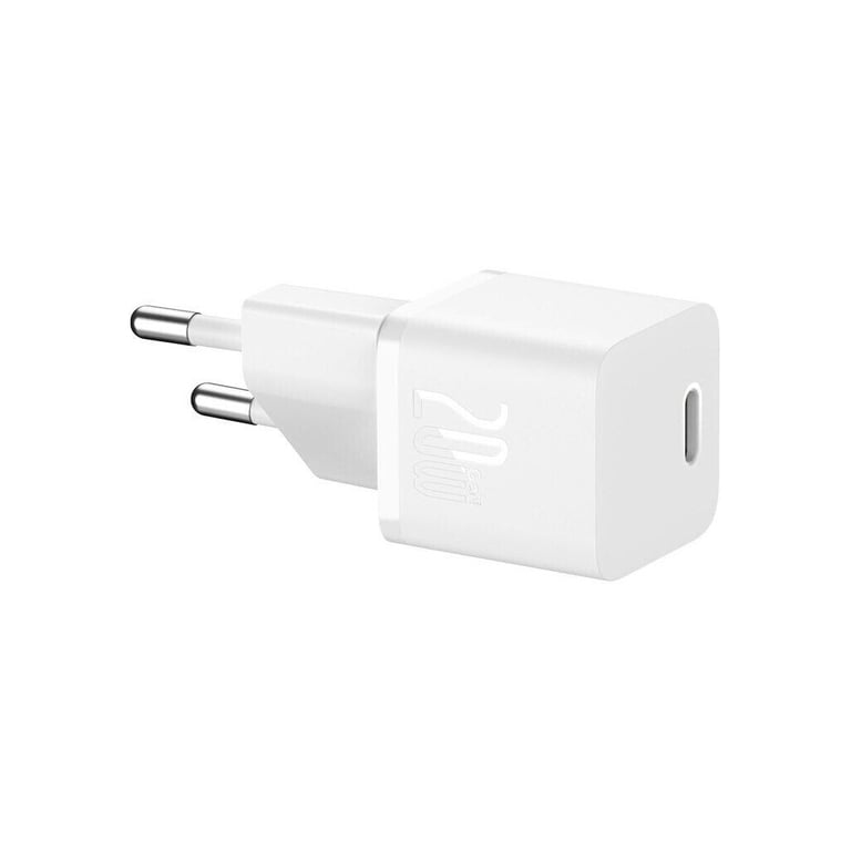 Зарядний пристрій Baseus GaN5 Fast Charger USB-C 20W white (CCGN050102) - фото 4
