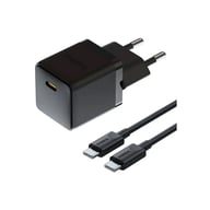 Зарядний пристрій Baseus Palm Fast Charger 1C 20W + Cable 1.0m Type-C 60W black (P10111602113-01) - фото 1