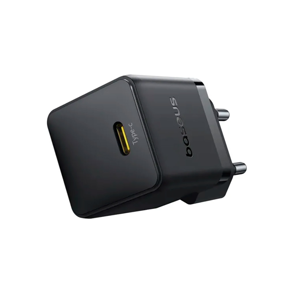 Зарядний пристрій Baseus Palm Fast Charger 1C 20W + Cable 1.0m Type-C 60W black (P10111602113-01) - фото 2 Зарядний пристрій Baseus Palm Fast Charger 1C 20W + Cable 1.0m Type-C 60W black (P10111602113-01) - фото 2