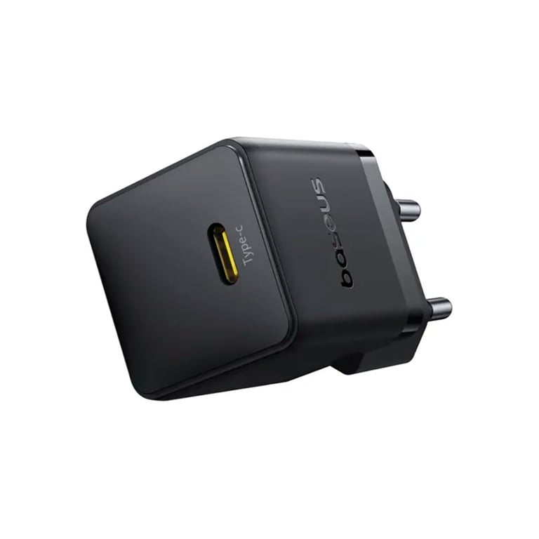 Зарядний пристрій Baseus Palm Fast Charger 1C 20W + Cable 1.0m Type-C 60W black (P10111602113-01) - фото 2