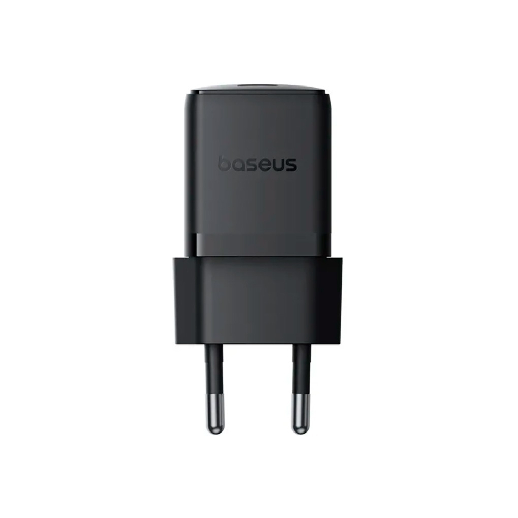 Зарядний пристрій Baseus Palm Fast Charger 1C 20W + Cable 1.0m Type-C 60W black (P10111602113-01) - фото 3 Зарядний пристрій Baseus Palm Fast Charger 1C 20W + Cable 1.0m Type-C 60W black (P10111602113-01) - фото 3
