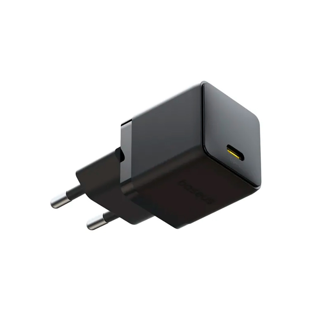 Зарядний пристрій Baseus Palm Fast Charger 1C 20W + Cable 1.0m Type-C 60W black (P10111602113-01) - фото 5 Зарядний пристрій Baseus Palm Fast Charger 1C 20W + Cable 1.0m Type-C 60W black (P10111602113-01) - фото 5