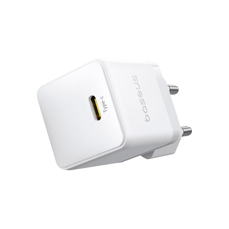 Зарядний пристрій Baseus Palm Fast Charger 1C 30W + Cable 1.0m Type-C 60W white (P10111605213-01) - фото 2