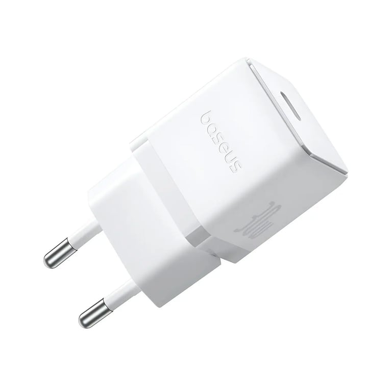 Зарядний пристрій Baseus Palm Fast Charger 1C 30W + Cable 1.0m Type-C 60W white (P10111605213-01) - фото 4