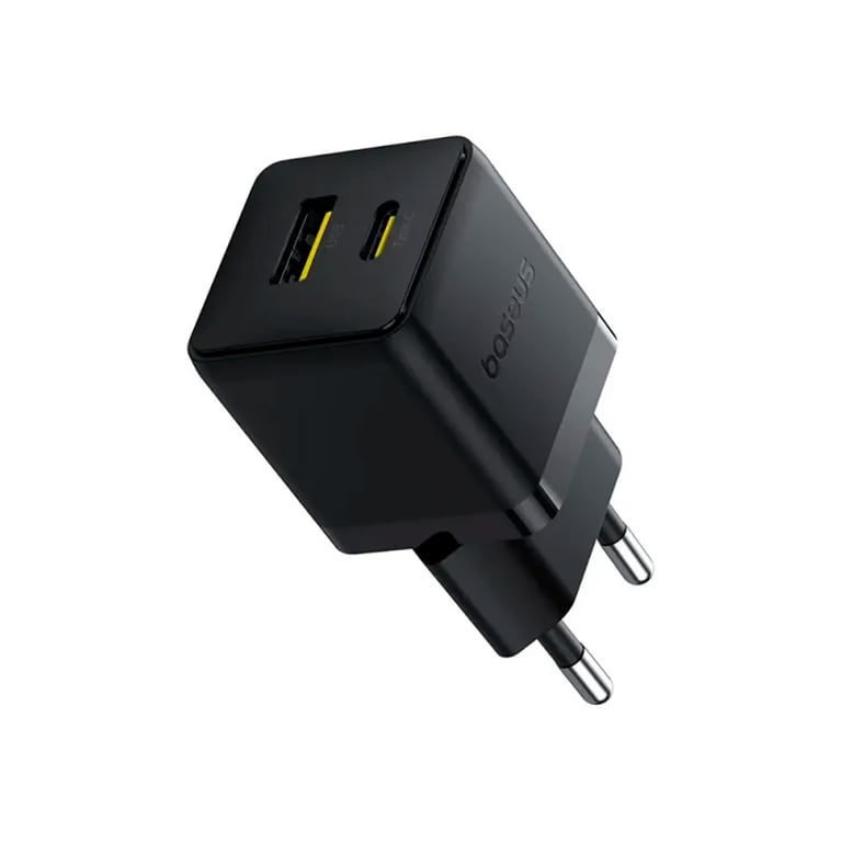 Зарядний пристрій Baseus Palm Fast Charger C+U 20W black (P10111608113-00) - фото 1