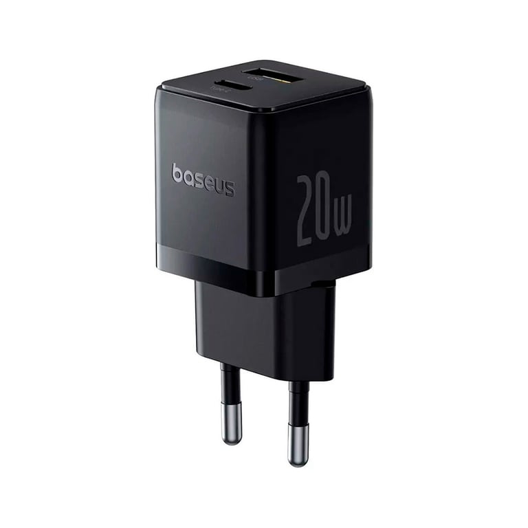 Зарядний пристрій Baseus Palm Fast Charger C+U 20W black (P10111608113-00) - фото 3