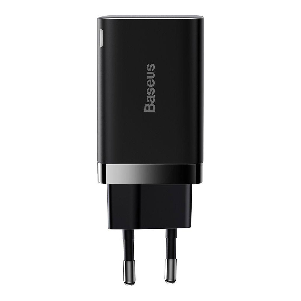 Зарядний пристрій Baseus Super Si Pro Quick Charger C+U 30W black (CCSUPP-E01) - фото 3 Зарядний пристрій Baseus Super Si Pro Quick Charger C+U 30W black (CCSUPP-E01) - фото 3
