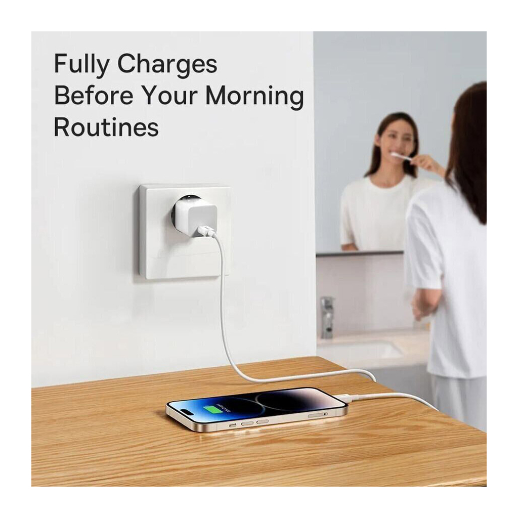 Зарядний пристрій Baseus Super Si quick charger IC 30W white (CCSUP-J02) - фото 4 Зарядний пристрій Baseus Super Si quick charger IC 30W white (CCSUP-J02) - фото 4