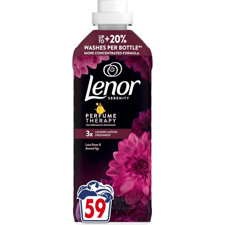 Кондиціонер для білизни Lenor Квітка лотоса та діамантовий інжир 1.239 л (8700216723756) - фото 1