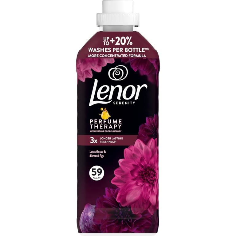 Кондиціонер для білизни Lenor Квітка лотоса та діамантовий інжир 1.239 л (8700216723756) - фото 2