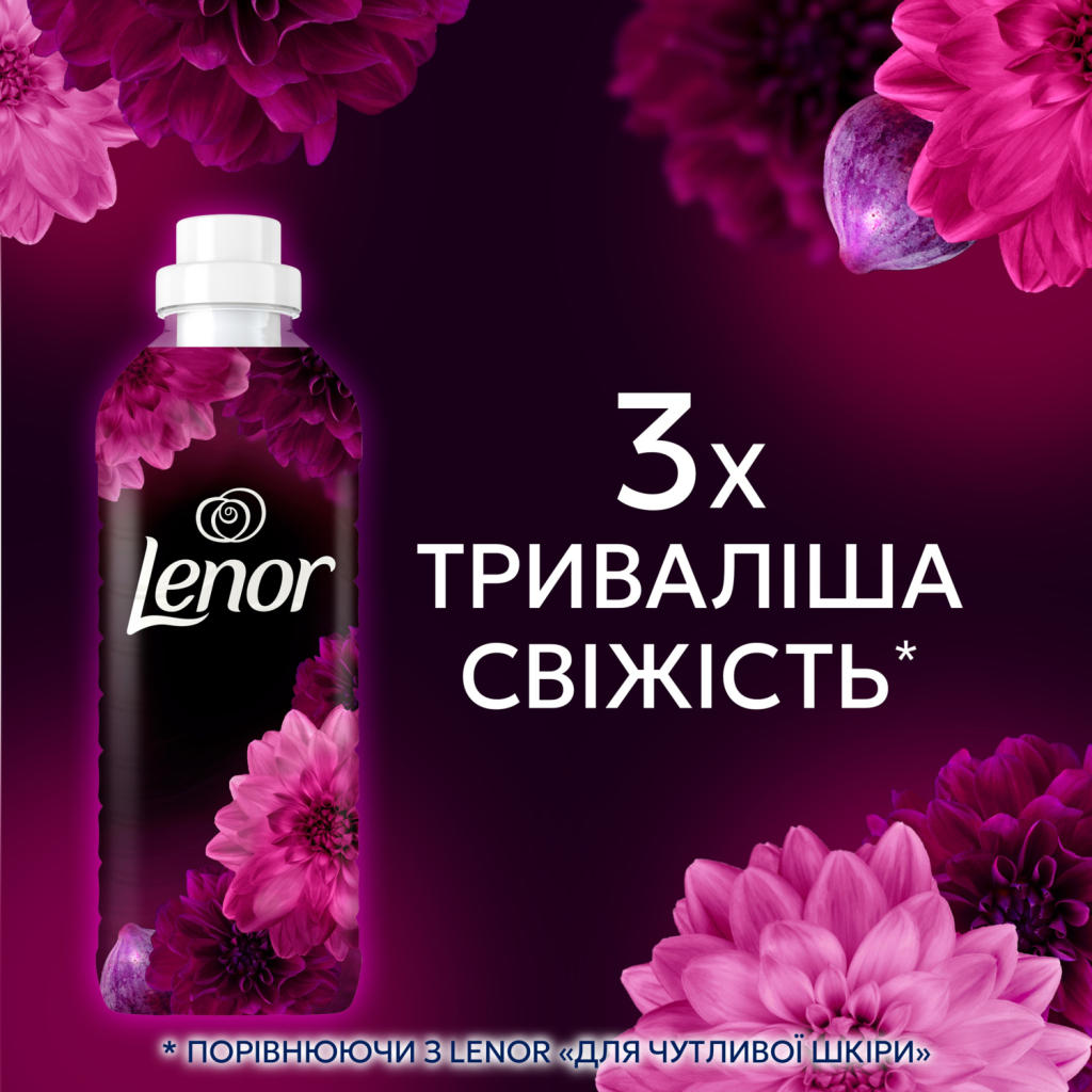 Кондиціонер для білизни Lenor Квітка лотоса та діамантовий інжир 1.239 л (8700216723756) - фото 7 Кондиціонер для білизни Lenor Квітка лотоса та діамантовий інжир 1.239 л (8700216723756) - фото 7