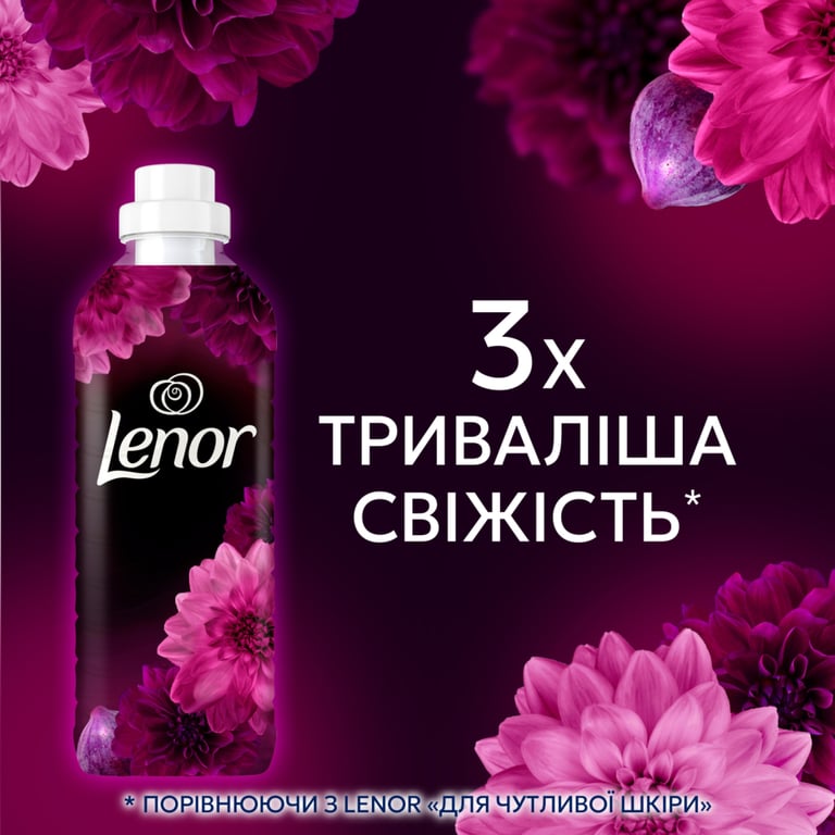 Кондиціонер для білизни Lenor Квітка лотоса та діамантовий інжир 1.239 л (8700216723756) - фото 7