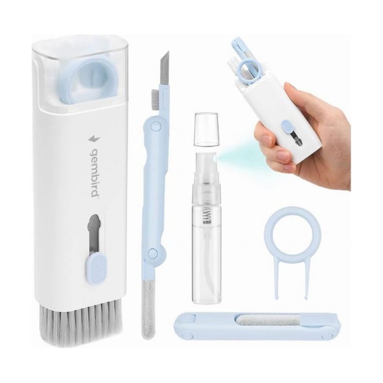 Універсальний чистячий набір Gembird portable cleaning kit, 7-in-1 (CK-LCD-07) - фото 2