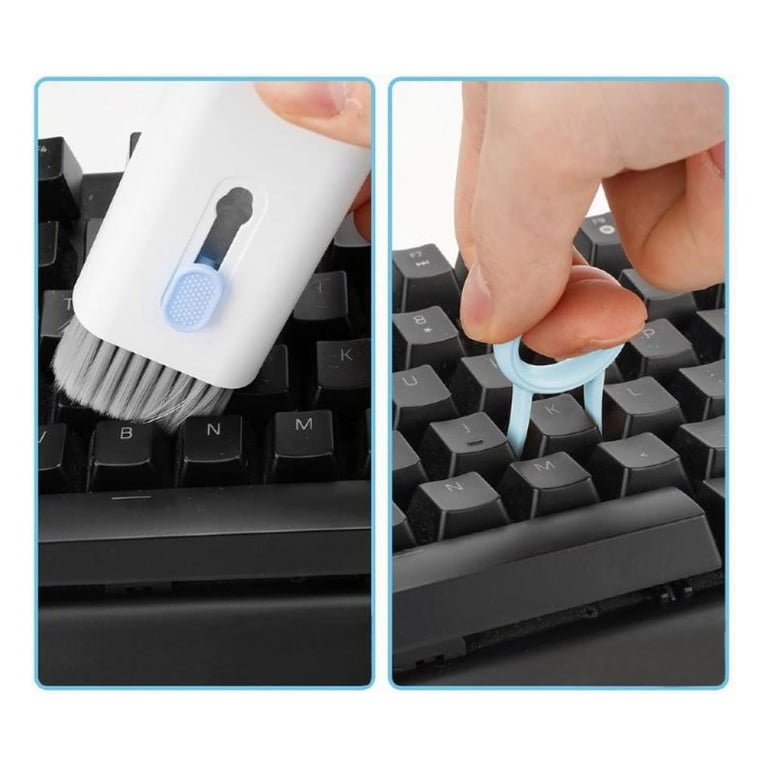 Універсальний чистячий набір Gembird portable cleaning kit, 7-in-1 (CK-LCD-07) - фото 3