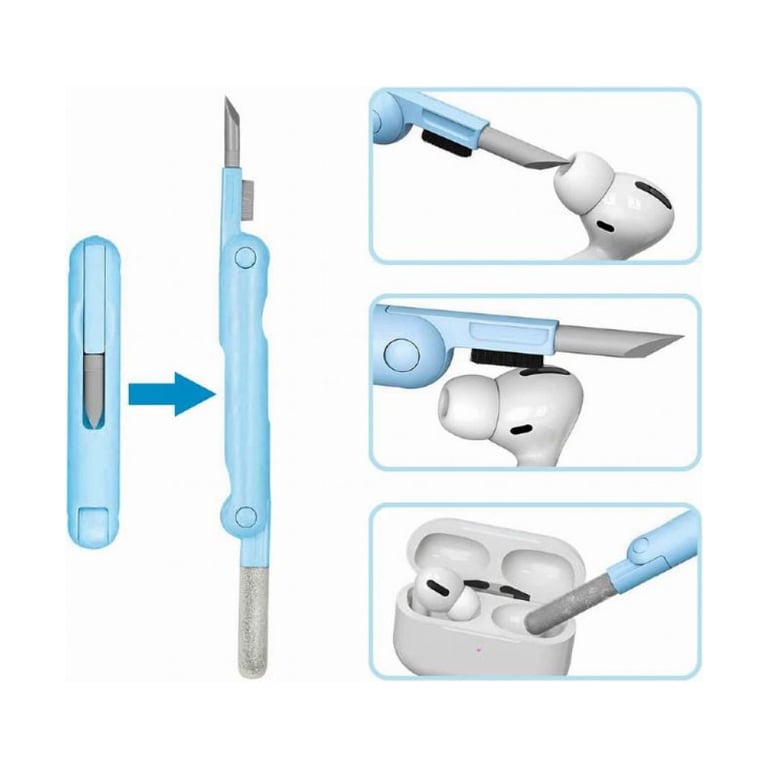 Універсальний чистячий набір Gembird portable cleaning kit, 7-in-1 (CK-LCD-07) - фото 4