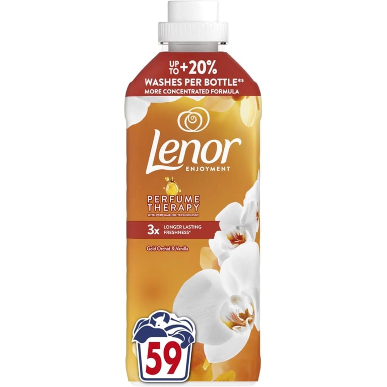 Кондиціонер для білизни Lenor Золота орхідея та ваніль 1.239 л (8700216724081) - фото 1