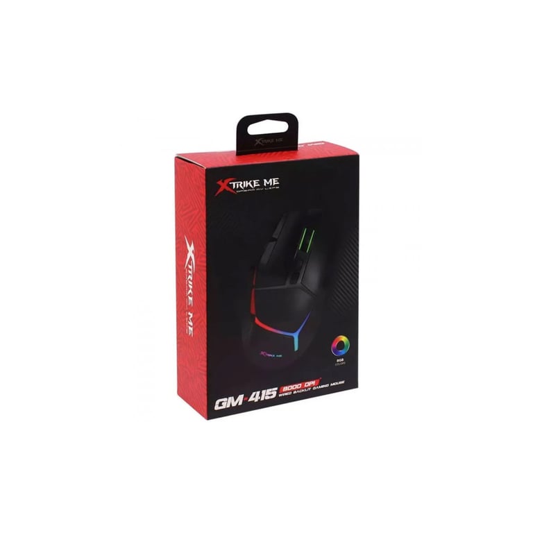 Мишка Xtrike ME GM-415 RGB USB Black (GM-415) - фото 4