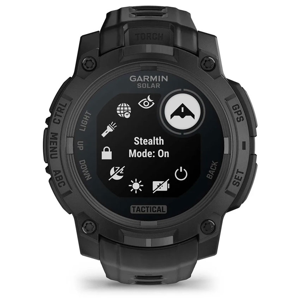 Смарт-годинник Garmin Instinct 3, Tactical, Solar, 45mm, Black, GPS смарт-годинник (010-02934-50) - фото 10 Смарт-годинник Garmin Instinct 3, Tactical, Solar, 45mm, Black, GPS смарт-годинник (010-02934-50) - фото 10