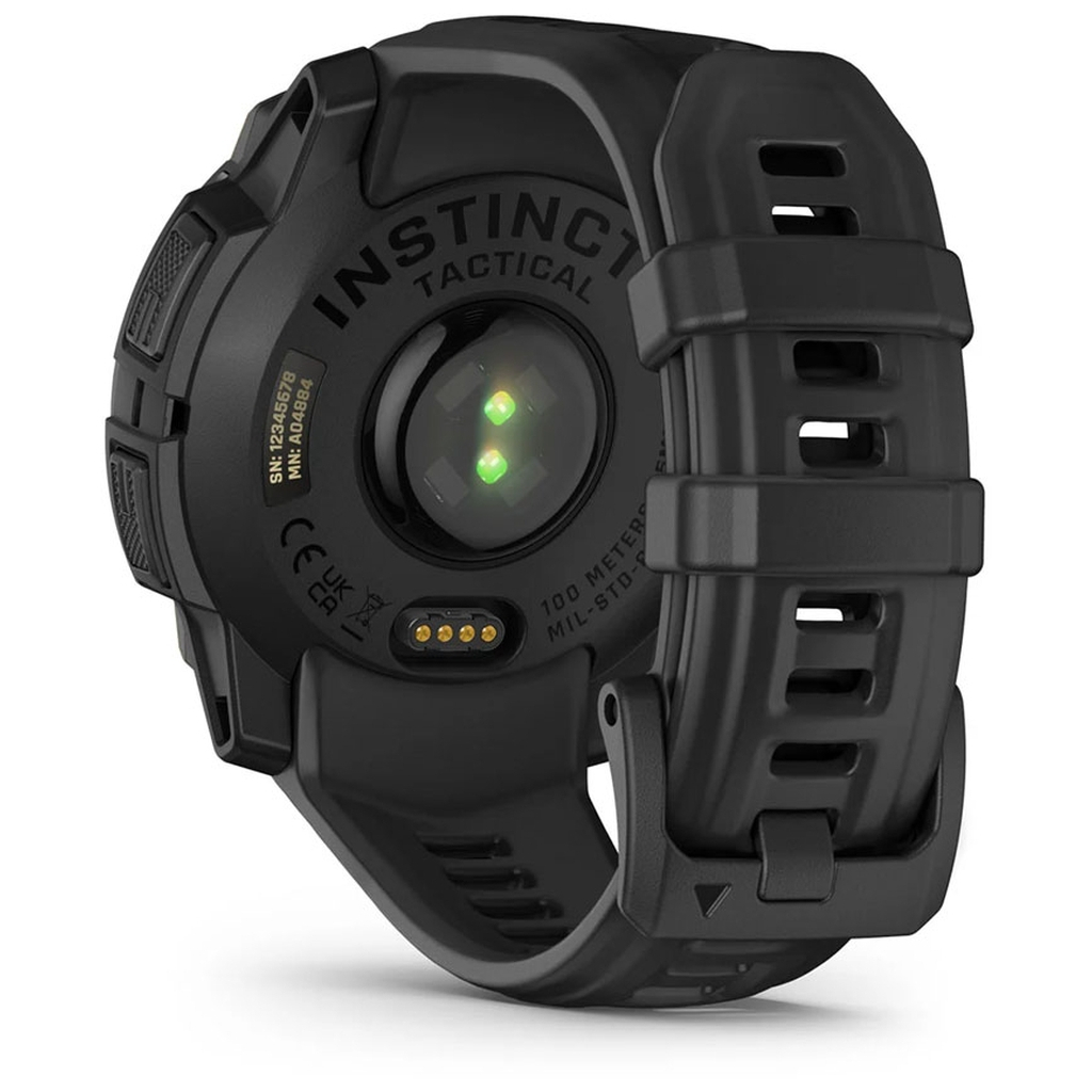 Смарт-годинник Garmin Instinct 3, Tactical, Solar, 45mm, Black, GPS смарт-годинник (010-02934-50) - фото 6 Смарт-годинник Garmin Instinct 3, Tactical, Solar, 45mm, Black, GPS смарт-годинник (010-02934-50) - фото 6