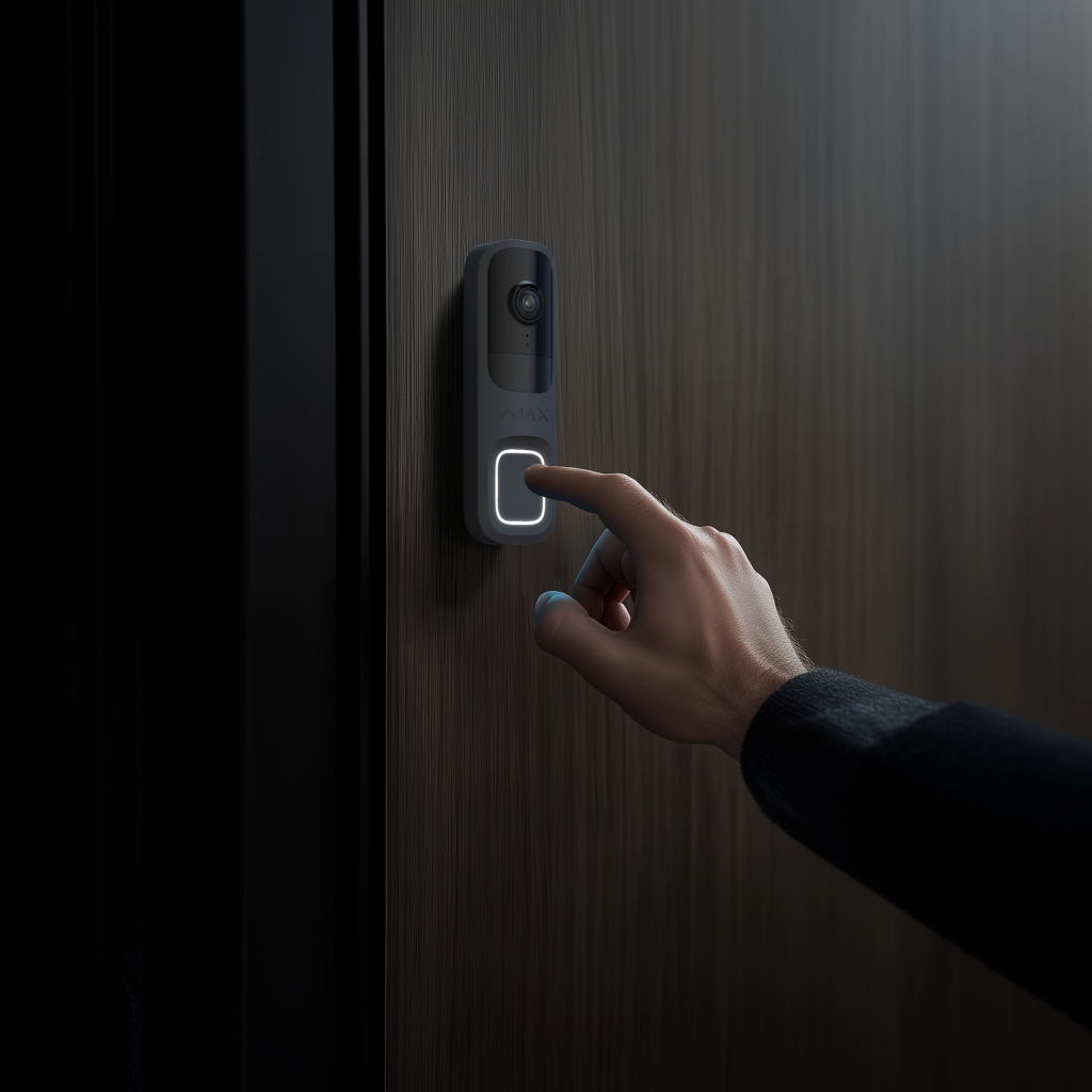 Панель виклику Ajax Doorbell graphite - фото 11 Панель виклику Ajax Doorbell graphite - фото 11