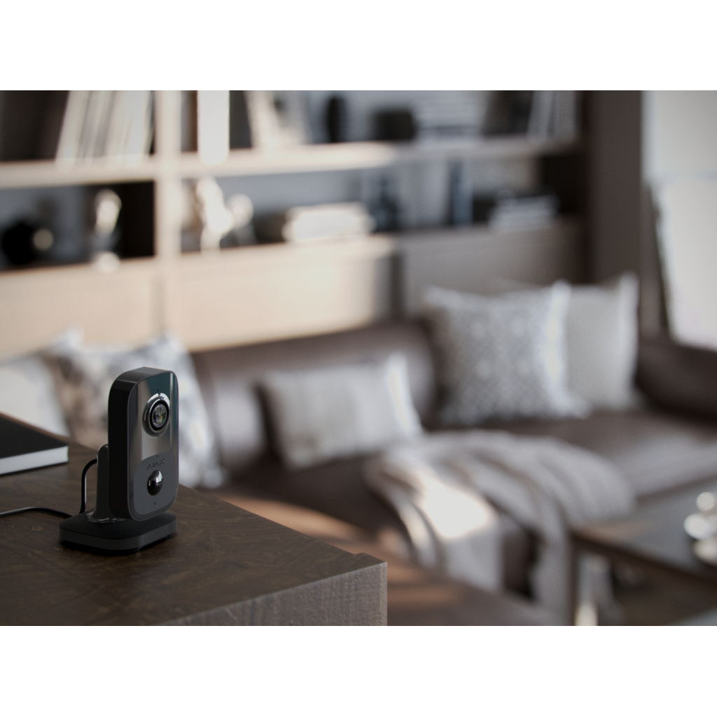 Камера відеоспостереження Ajax IndoorCam black - фото 10 Камера відеоспостереження Ajax IndoorCam black - фото 10