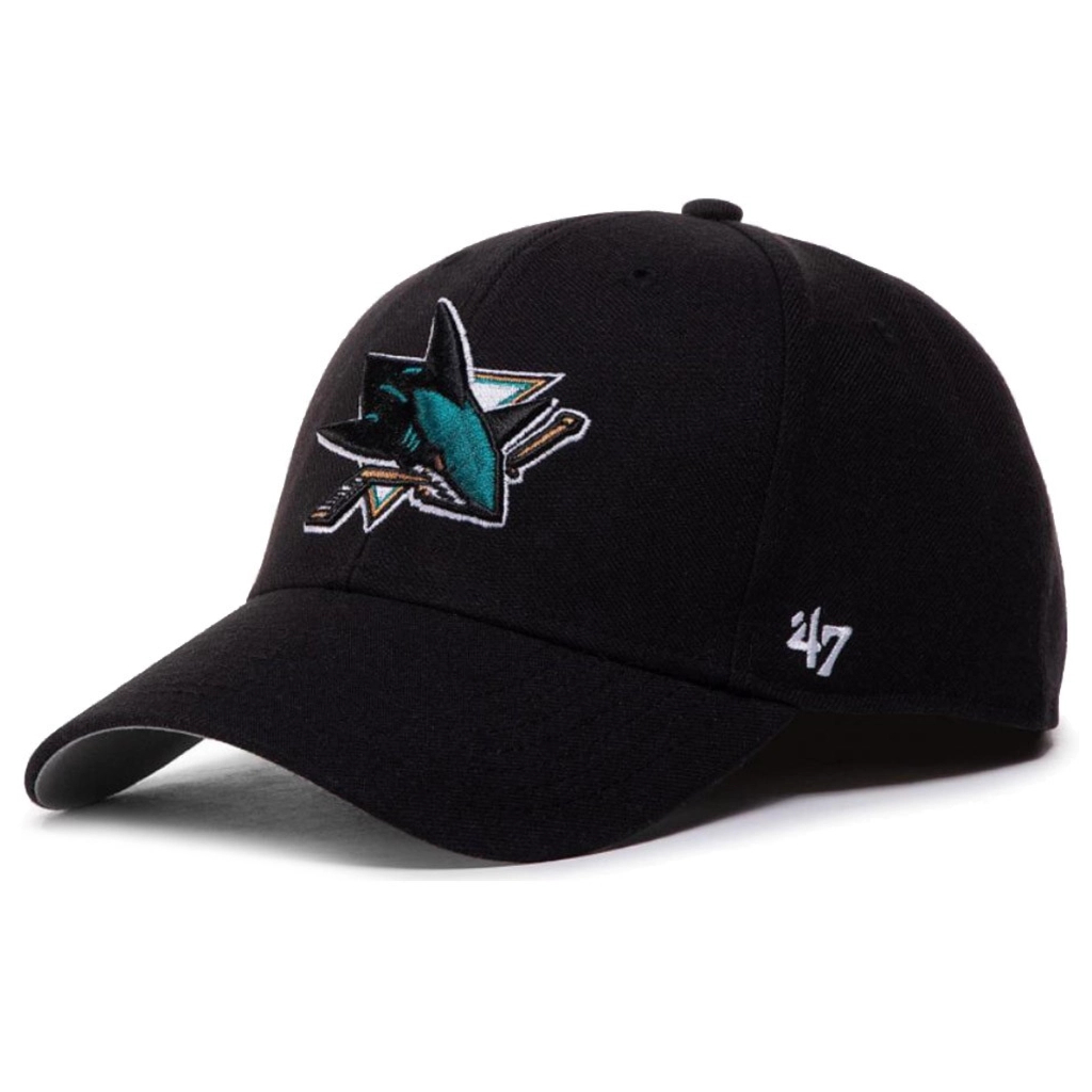 Кепка 47 Brand NHL San Jose Sharks H-MVP22WBV-BK чорний, сірий (888442734505) - фото 1 Кепка 47 Brand NHL San Jose Sharks H-MVP22WBV-BK чорний, сірий (888442734505) - фото 1