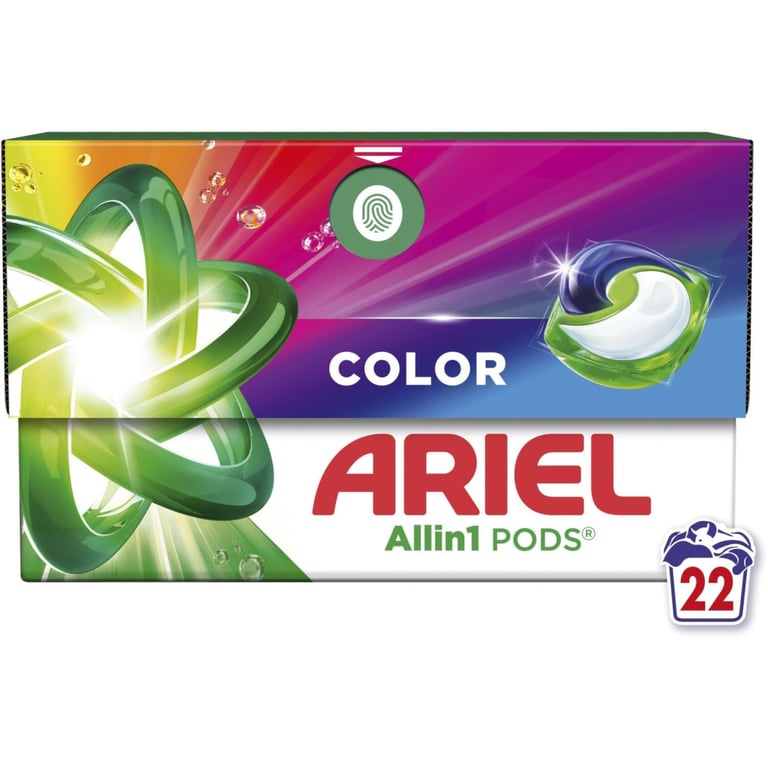 Капсули для прання Ariel Pods All-in-1 Color Для кольорового 22 шт. (8700216765336) - фото 2