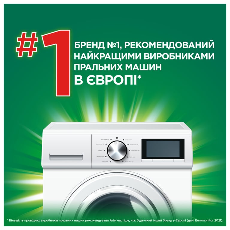 Капсули для прання Ariel Pods All-in-1 Гірське джерело 22 шт. (8700216765466) - фото 5
