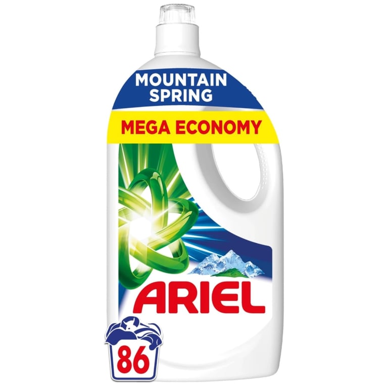 Гель для прання Ariel Гірське джерело 3.87 л (8700216690911) - фото 2