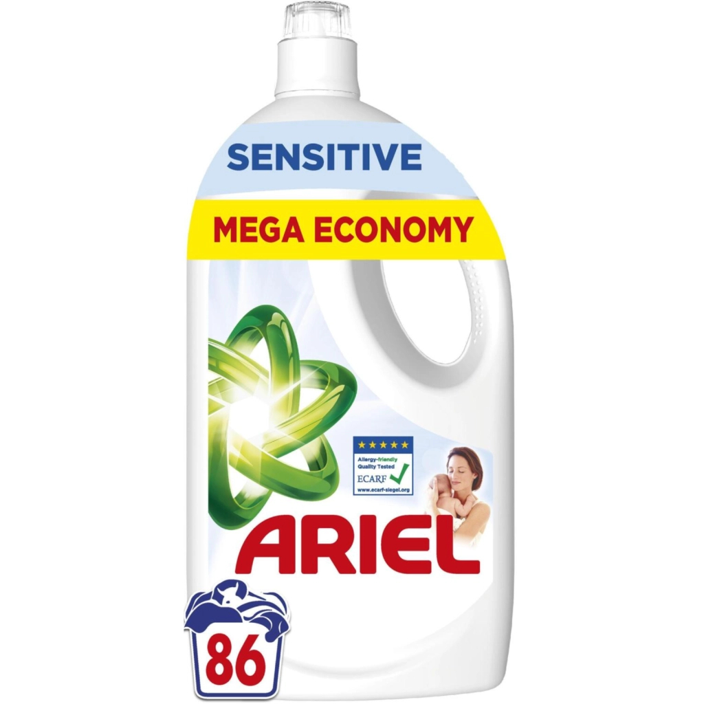 Гель для прання Ariel Для чутливої шкіри 3.87 л (8700216691444) Гель для прання Ariel Для чутливої шкіри 3.87 л (8700216691444)