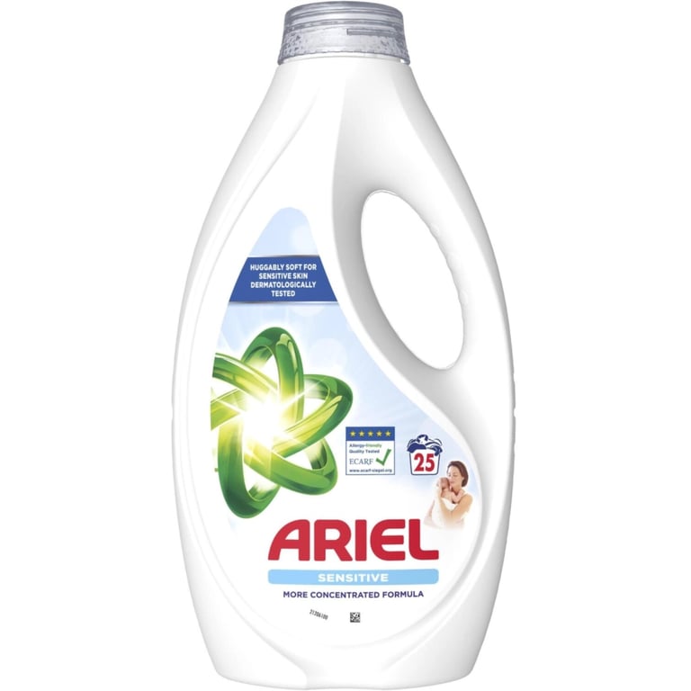 Гель для прання Ariel Для чутливої шкіри 1.125 л (8700216691697) - фото 1